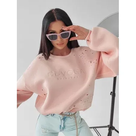 OlaVoga mikina Melanie baby pink