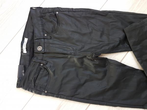Koženkové nohavice- BLACK