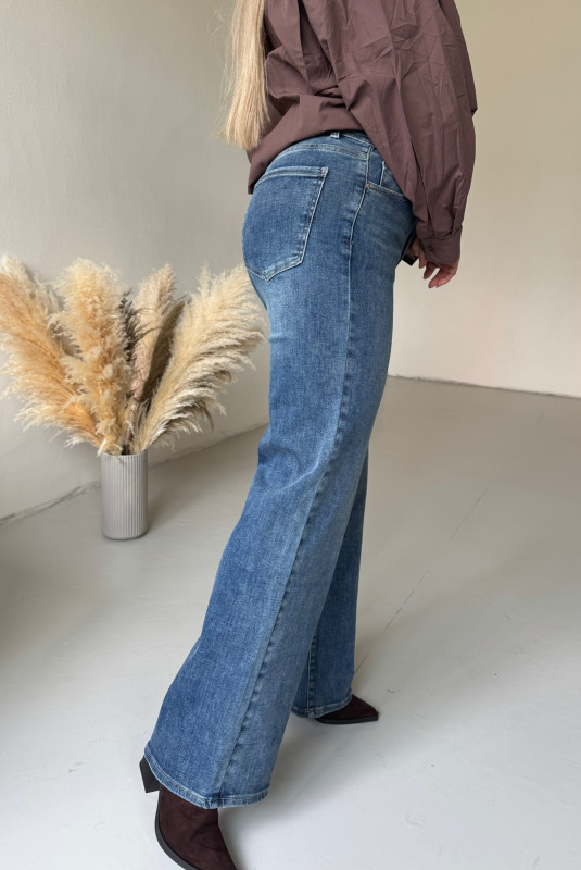 Široké denim rifle - SICILY 2