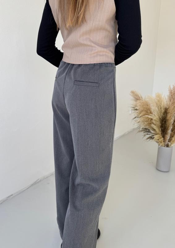Široké elegantné nohavice - Adria grey 3