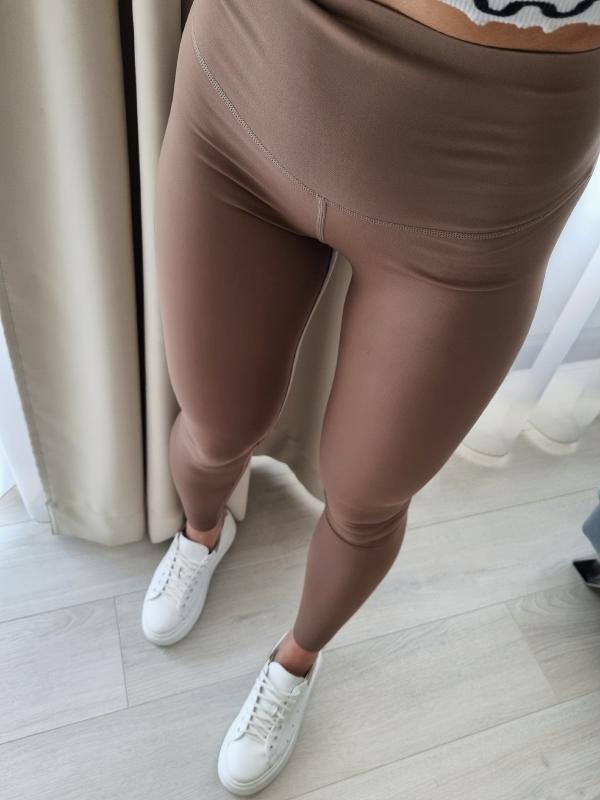 Legíny SILK - HAZELNUT