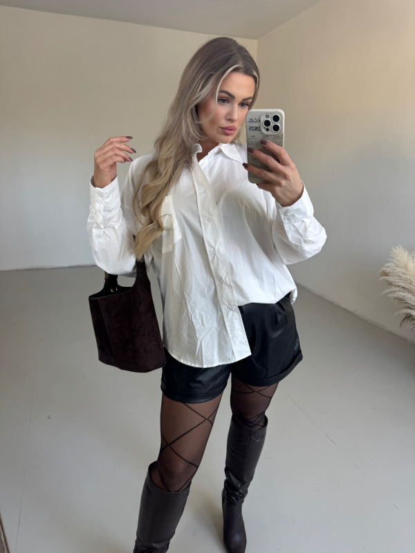 Bavlnená košeľa - DEWY white 3