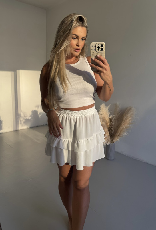 Letná sukňa JENNY white