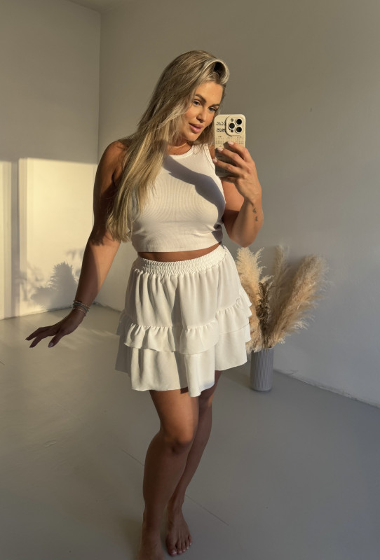 Letná sukňa JENNY white 1